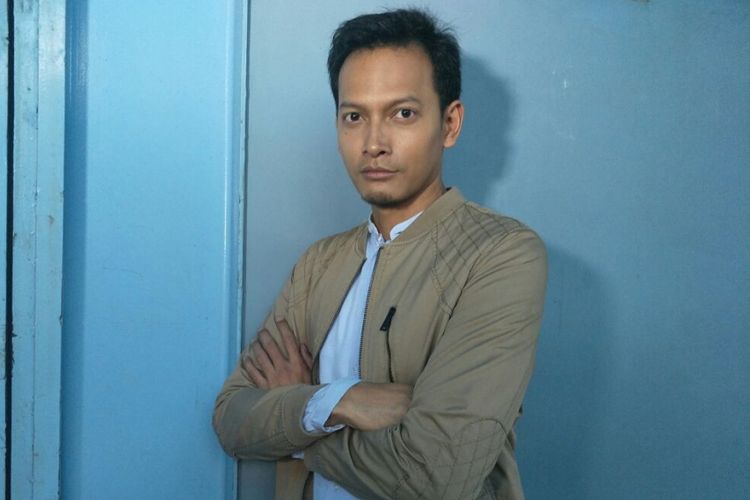 Fedi Nuril ditemui usai menjadi bintang tamu program bincang-bincang di Studio TransTV, Mampang, Jakarta Selatan, Jumat (15/12/2017).