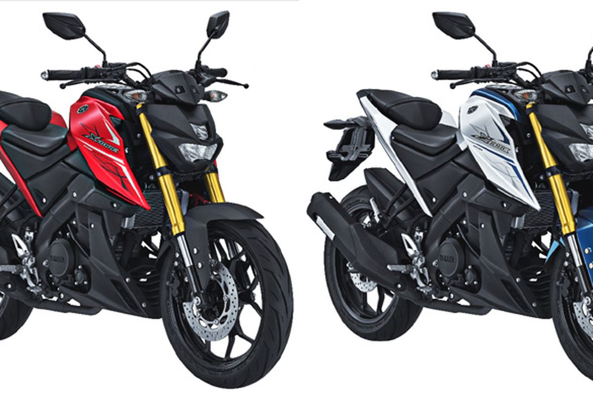 Yamaha Xabre dengan warna dan grafis baru.