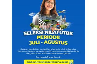 Universitas Pertamina Masih Buka Jalur Nilai UTBK Tanpa Tes 2022