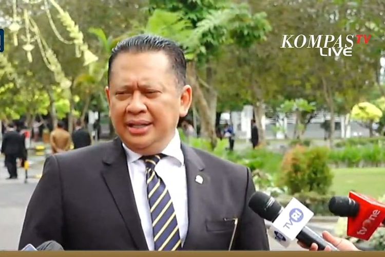 Ketua MPR RI Bambang Soesatyo di Pendopo Agung Royal Ambarrukmo, Sabtu (10/12/2022).