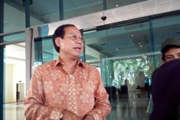 Ketua Umum PPP hasil muktamar Jakarta, Djan Faridz, datangi gedung DPRD DKI, Rabu (6/5/2015). 