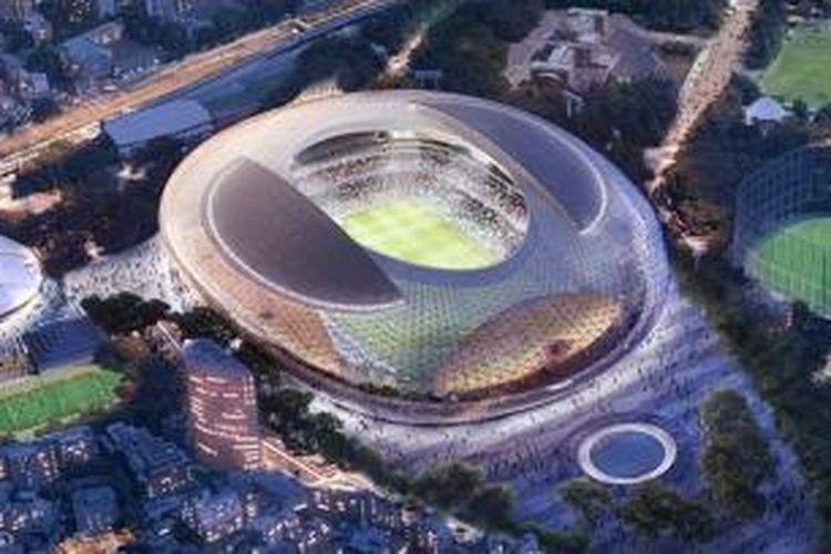 Rancangan Stadion Olimpiade Tokyo 2020