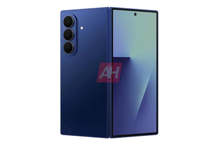 Tampilan Samsung Galaxy Z Fold 7 yang digadang-gadang bakal hadir dengan tambahan varian warna baru yaitu Blue Shadow.