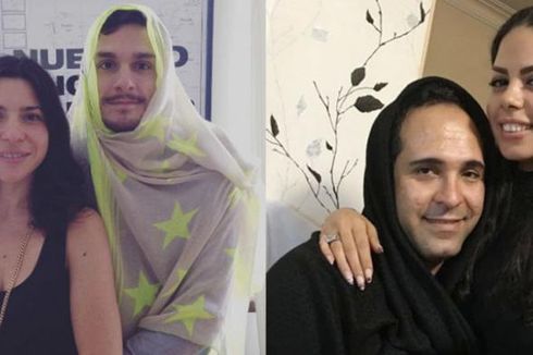 Mengapa Banyak Pria Iran Kenakan Kerudung di Media Sosial? 