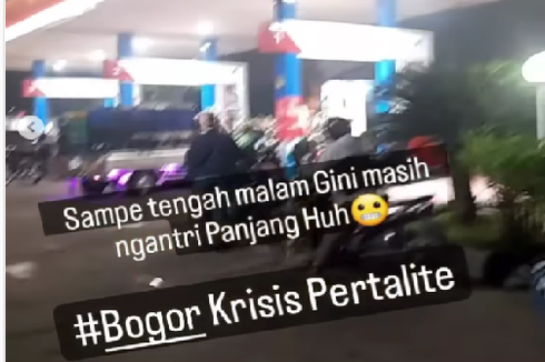 Viral, Video Sebut Bogor Krisis Pertalite, Ini Penjelasan Pertamina