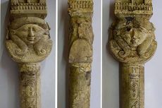 Alat-alat Pemujaan Dewi Kesuburan Hathor Ditemukan di Bukit Firaun