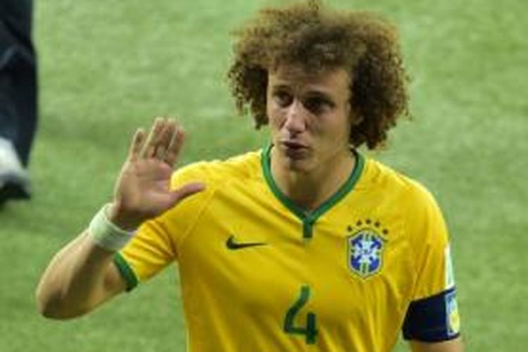 Bek tim nasional Brasil, David Luiz.