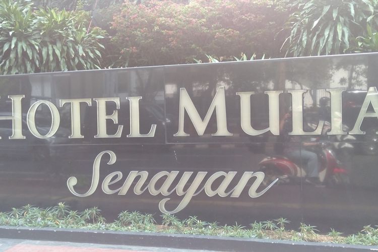 Hotel Mulia, Senayan, Jakarta Pusat, Minggu (20/10/2019)