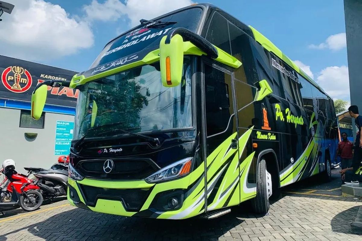 Bus baru PO Haryanto