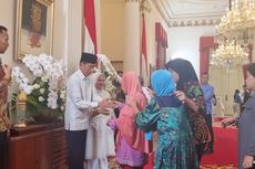 Momen Warga Difabel Salaman dengan Jokowi di 
