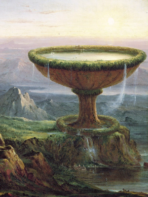 The Titan?s Goblet (1833) by Thomas Cole