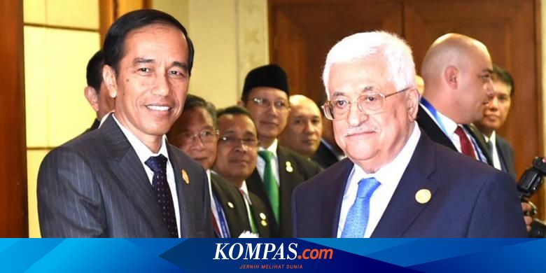 Jokowi Lawan Kebijakan Ilegal Israel Yang Menyulitkan Rakyat Palestina Halaman All Kompas Com