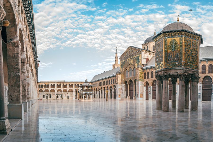Sejarah Masjid Umayyah di Damaskus