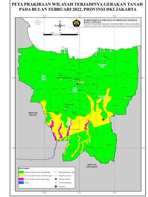 10 Wilayah Di Jakarta Berpotensi Alami Gerakan Tanah, Ini Kata PVMBG