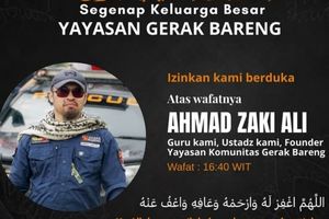 Sosok Ahmad Zaki Ali, Founder Gerak Bareng yang Meninggal Saat Salurkan Bantuan Gempa NTT