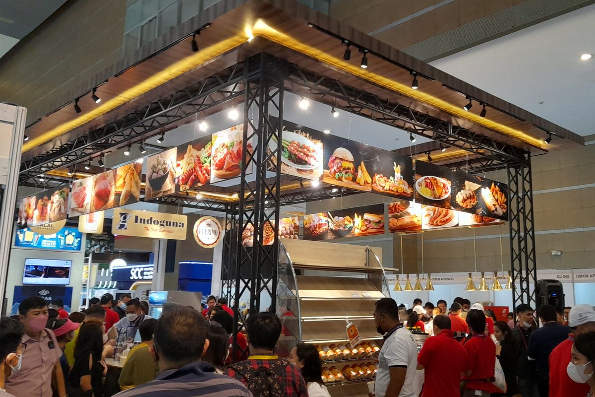 Stan Indoguna di Pameran Sial Interfood 2022. 