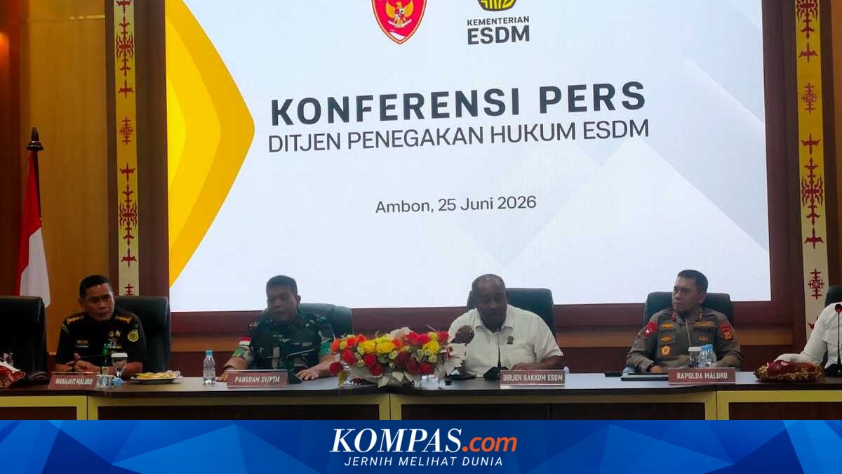 25 Orang Jadi Tersangka Kasus Tambang Emas Ilegal di Gunung Botak Maluku, 22 WN China
