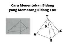 Cara Menentukan Bidang yang Memotong Bidang TAB