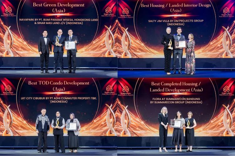 Para pemenang PropertyGuru Asia Property Awards 2024.