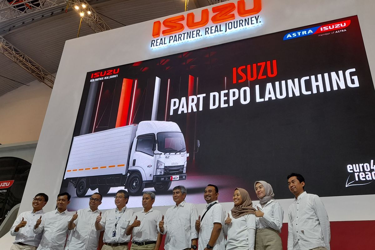 Peresmian Parts Depo Isuzu di GIIAS 2022