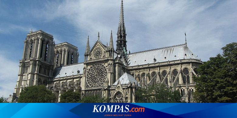 Mengapa Notre Dame Disebut Ikon Arsitektur Gotik Halaman All Kompas Com