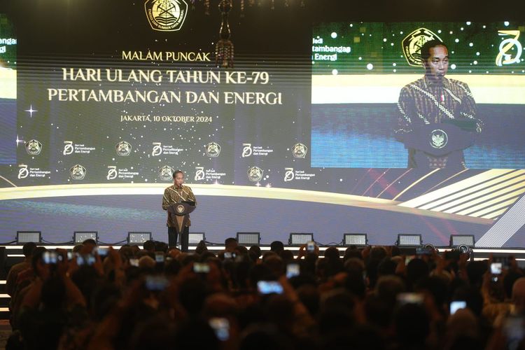 Presiden Jokowi terlihat membuka secara langsung Subroto Award, Kamis (10/10/2024). 