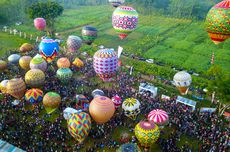 Diadakan di 14 Titik, Festival Balon Udara di Wonosobo Bakal Dikunjungi Puluhan Ribu Wisatawan