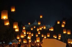 2.000 Lampion Bakal Dilepas di Festival Waisak Borobudur 2023