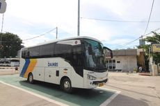 DAMRI Geser Titik Keberangkatan Bus Jurusan Serang-Bandara Soetta