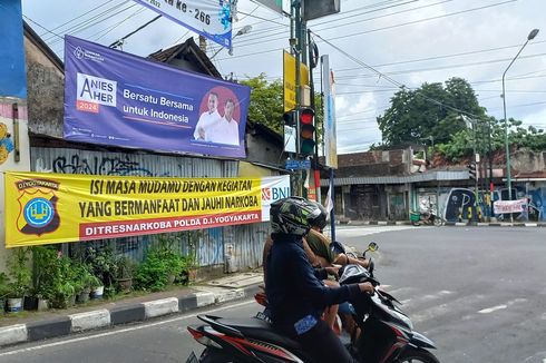 Nasdem PKS Batal Deklarasi pada 10 November, Spanduk Anies-Aher Masih Terpasang di Kota Yogyakarta