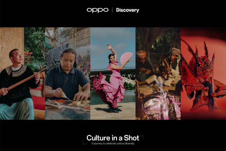 Oppo dan Discovery Channel dalam program Culture in a Shot.