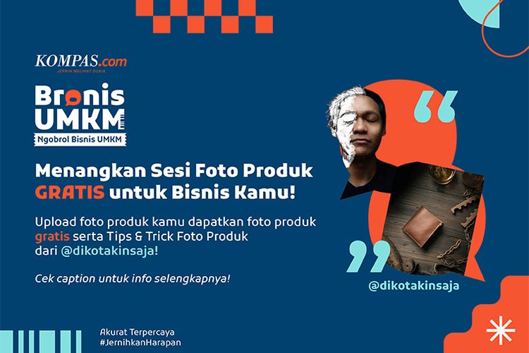 Sesi foto produk di Bronis UMKM.