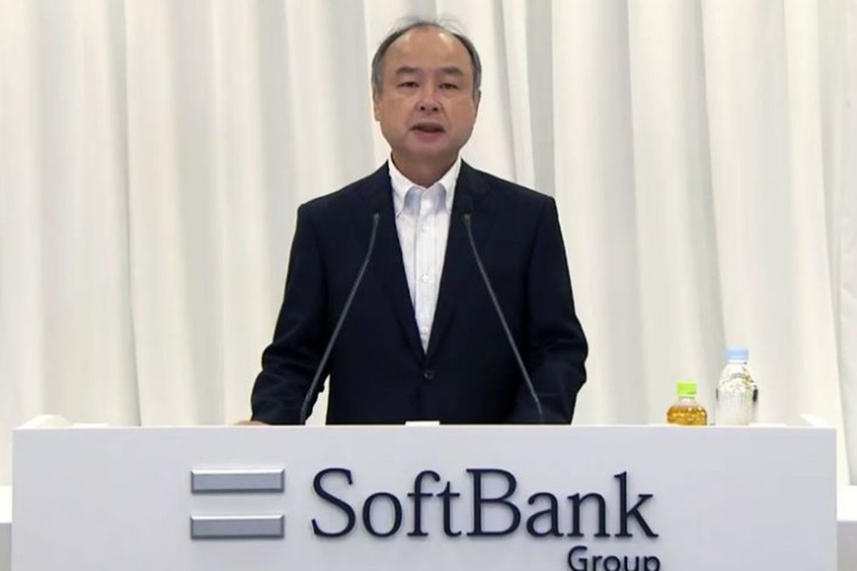 CEO SoftBank Masayoshi Son 