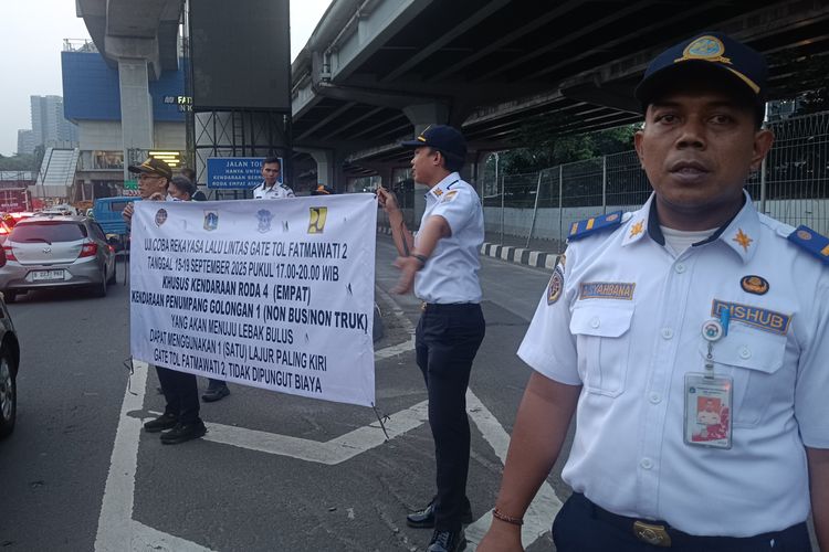 Rekayasa lalu lintas di jalan TB Simatupang