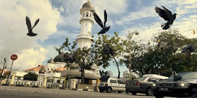 George Town di Penang, Malaysia.