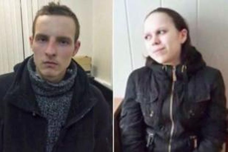 Paul Voitov (20) dan Elena Lobacheva (25) dituduh melakukan serangkaian pembunuhan tunawisma yang diklaim keduanya sebagai upaya untuk membersihkan kota Moskwa.