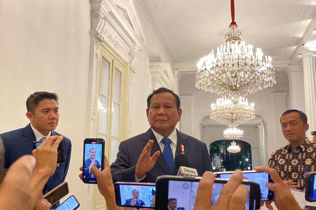 Prabowo Minta Mekanisme Pengendalian Inflasi Pusat dan Daerah Dilanjutkan