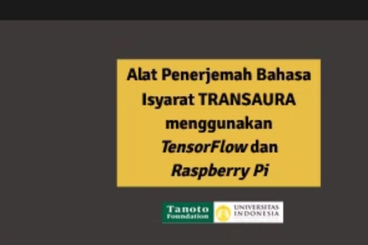 Tim Transaura yang terdiri dari tiga mahasiswa Universitas Indonesia (UI),yakni Daffa Fairuzaufa Athallah Raharjo (Fakultas Teknik UI, 2020), Aine Shahnaz Tjandraatmadja (Fakultas Ilmu Keperawatan UI, 2020), dan Almaz Scarletta Tjakrashafanti (Fakultas Ilmu Pengetahuan Budaya UI, 2018) menyadari minimnya aksesibilitas penerjemahan bahasa isyarat bagi masyarakat umum.