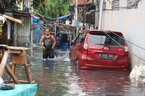 Banjir Jakarta, Berikut Update 13 Ruas Jalan dan Wilayah Tak Bisa Dilintasi Kendaraan