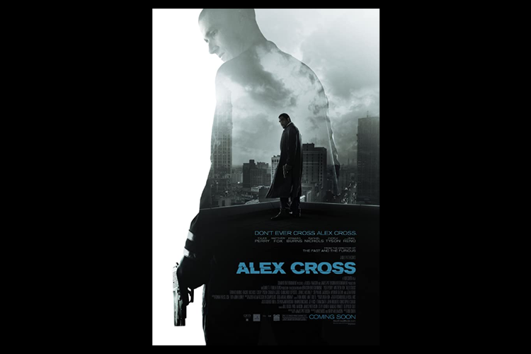 Tyler Perry berperan sebagai agen FBI, Dr. Alex Cross, dalam film thriller Alex Cross (2012).