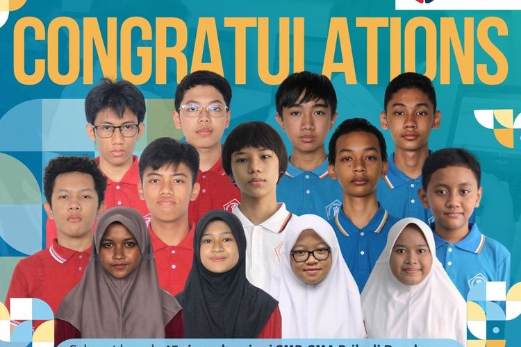 Sekolah Pribadi Depok berhasil meloloskan 13 siswa mereka ke ajang Olimpiade Sains Nasional (OSN) 2024 tingkat provinsi. 