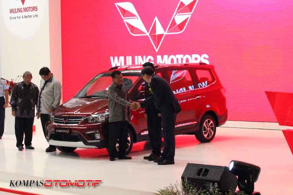 Peresmian pabrik SGMW Motor Indonesia, Selasa (11/7/2017).