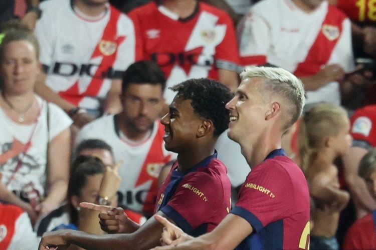 Debut Impian Dani Olmo Terwujud dengan Cetak Gol di Laga Perdana bersama Barcelona