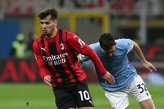 HT AC Milan vs Lazio: Giroud Sumbang Dua Gol, Rossoneri Unggul 3-0
