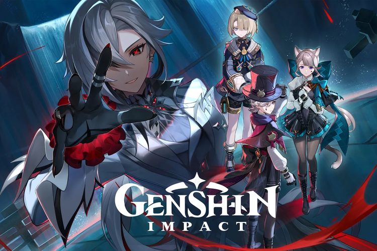 Genshin Impact versi 4.6 Two Worlds Aflame, the Crimson Night Fades membawa karakter bintang lima terbaru Arlecchino