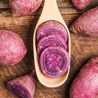Ubi ungu, salah satu makanan untuk penderita prediabetes