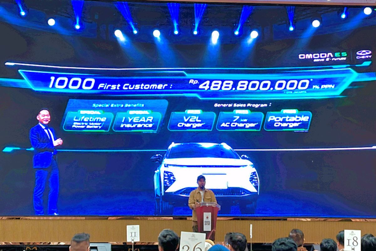 Chery akan ikut meramaikan Indonesia International Motor Show (IIMS) 2024