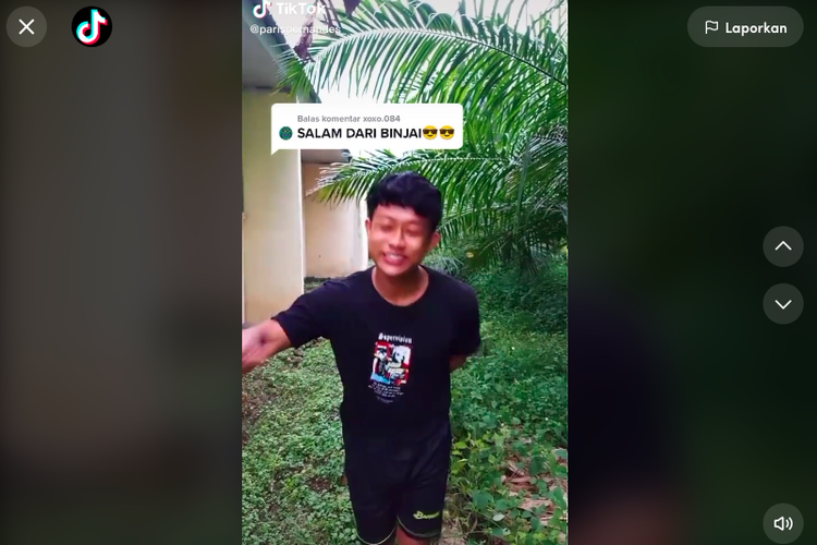 Video viral salam dari Binjai