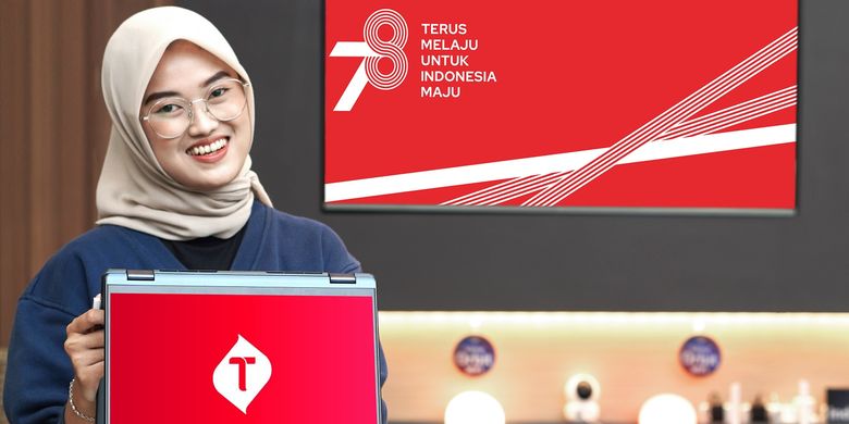 Maknai HUT Ke-78 RI, Telkomsel Konsisten Bersama Terdepan Penggerak ...