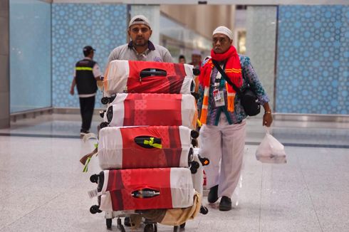 Kloter Terakhir Gelombang Pertama Jemaah Haji Tiba di Madinah